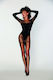Dreamgirl Sexy Bodystocking Mesh Black