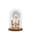 Enesco Dekorativ Statuette aus Glas Cheers To The Good Times 8.5x5x5cm 1Stück
