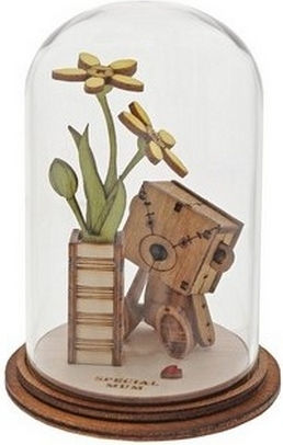 Enesco Декоративна Мечка от Стъкло 8.5x5x5см 1бр
