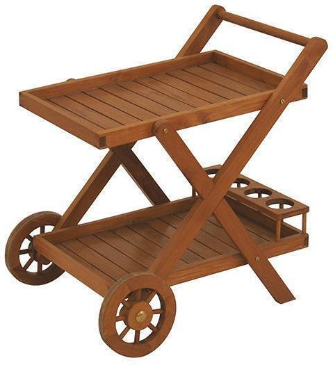 Auxiliary Garden Table for Small Outdoor Spaces from Teak G-072 78x53x75cm Auxiliary Garden Table for Small Outdoor Spaces from Teak G-072 78x53x75cm