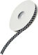 Cosmofan Satin,σατεν Band Monochrom Schwarz 22....