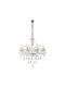 Artekko Chandelier with Crystals Transparent 70cm 023-3031