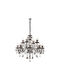 Artekko Chandelier with Crystals Gray 023-3012