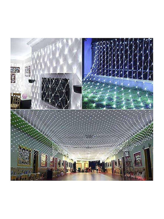 192 Lămpițe LED 3m. x 200buc Albe tip Plasă 1buc