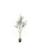 Artificial Plant in Pot Olive Tree Green 120cm Supergreens