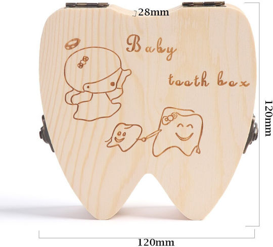 Erinnerungsbox Little Girl aus Holz für Mädchen
