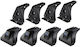 Auto Gs Legs for Roof Bars Lcv Volkswagen Caddy 934-344 4pcs