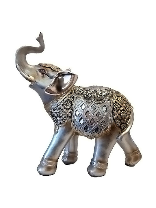 Καρβούνης Decorative Elephant Polyresin 15x17cm 1pcs