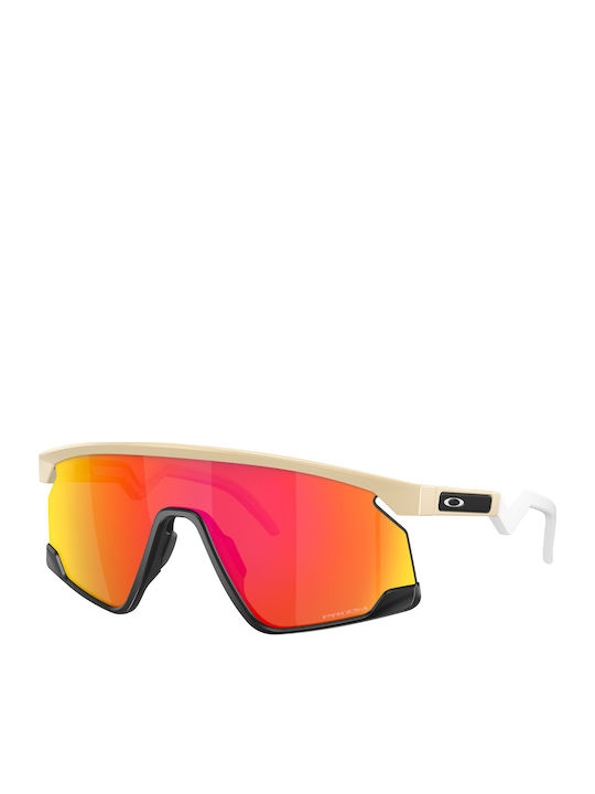 Oakley Bxtr Unisex Sonnenbrille mit Weiß Kunsts...