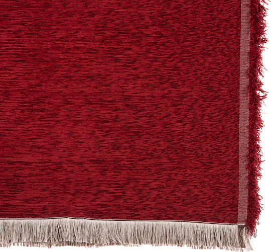 Freebox Dreamtopia Ριχτάρι Τριθέσιου Καναπέ Chenille 170x295εκ. Μπορντό