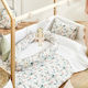 Bimbidreams Baby Bettwäsche-Set Für Krippe Flamingo Mehrfarbig