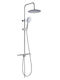 Homefit Shower Column without Mixer Silver