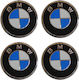 Car Signal Stickers 2 5.5 x 5.5cm for Car Wheels 4pcs