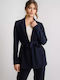 Rut & Circle Женски Сако Navy Blue