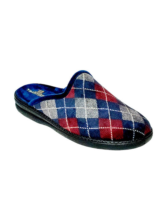 Yfantidis Men's Slipper Blue