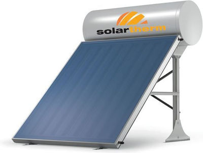 Solar Therm Ηλιακός Θερμοσίφωνας 160lt Glass Διπλής Ενέργειας 2τ.μ. Επιλεκτικός