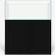 Waterbox Aquariums Fisch-Aquarium mit Kapazität von 273Es mit 120x50x50cm