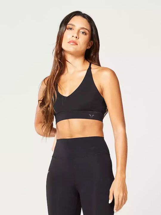 Squatwolf Code Live-in Women's Sports Bra without Padding Black