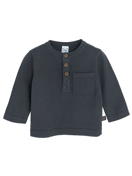 Cool Club Kids' Blouse Long Sleeve grey