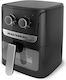 Hausberg Air Fryer 5lt Μαύρο HB2340