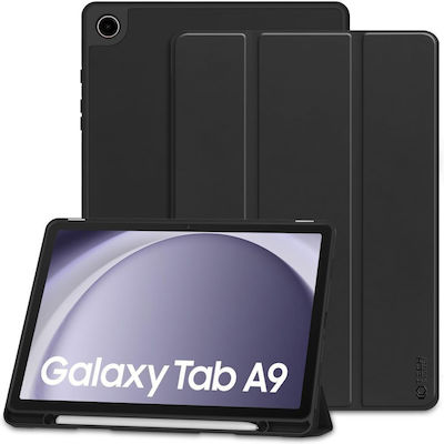 Tech-Protect Sc Flip Cover Silicone Black Galaxy Tab A9 8.7 X110 / X115