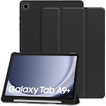 Tech-Protect Flip Cover Silicon Negru Galaxy Tab A9+ Plus 11.0 X210 / X215 / X216