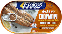 Flokos Mackerel Smoked Fillet 150gr