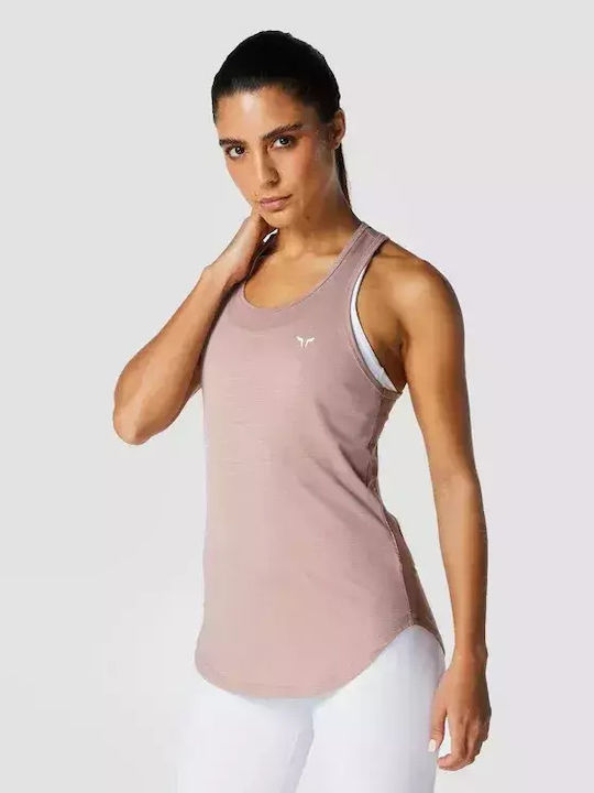 Squatwolf Damen Sportliche Bluse Ärmellos Gray