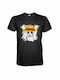 T-shirt One Piece Μαύρο