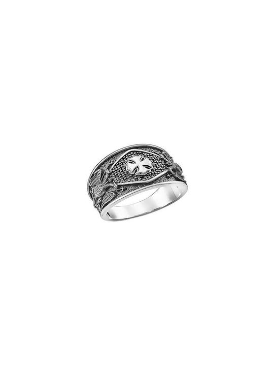 Paraxenies Men's Silver Ring