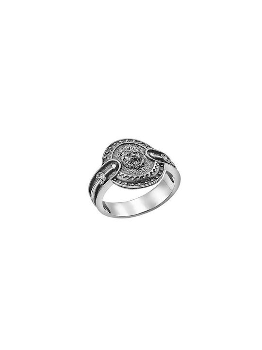 Paraxenies Men's Silver Ring