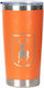 Deerhunter Ποτήρι Θερμός 560ml Πορτοκαλί