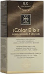Apivita My Color Elixir Set Haarfarbe kein Ammoniak 8.0 Blond Light 125ml