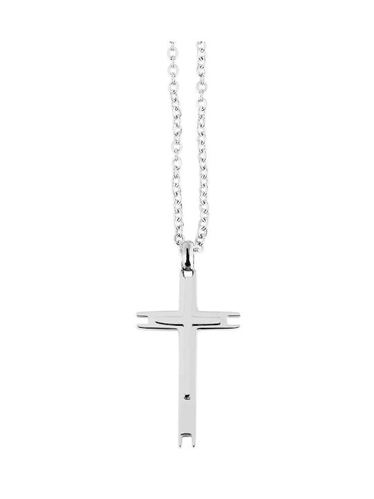 Akzent Women's Cross with Chain