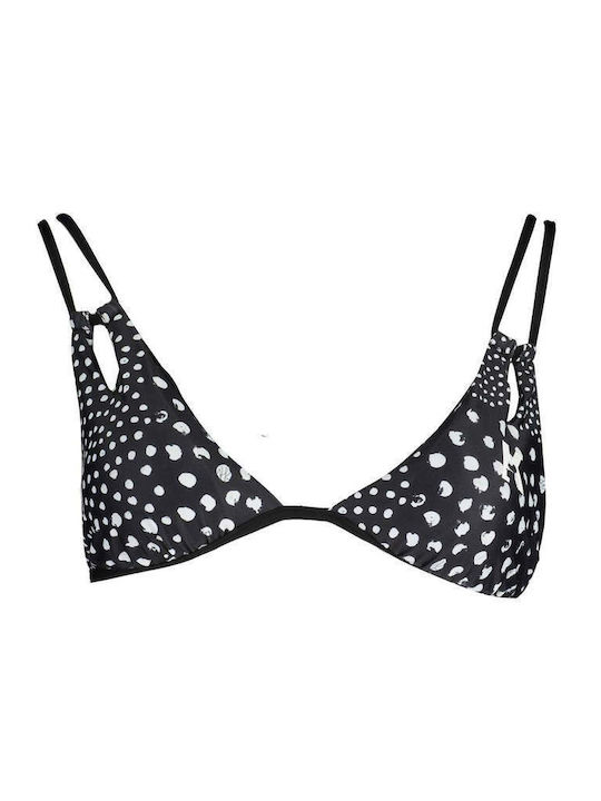 Karl Lagerfeld Bikini Triunghi Black