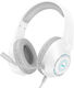 Hoco W108 Über Ohr Gaming-Headset mit Verbindung 3,5mm / USB Weiß