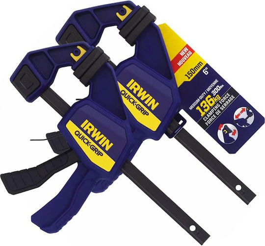 Irwin T5062QCEL7 Clamp Set Automatic Trigger Maximum Opening 150mm