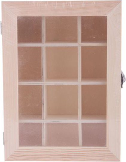 ForHome Διακοσμητικό Κουτί Ξύλινο 22x16x5.5cm