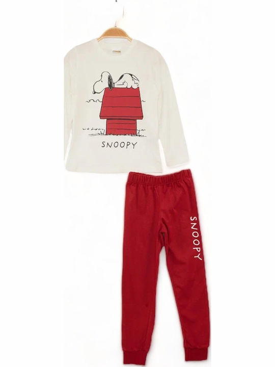 Cimpa Kids' Pajamas Winter Cotton Bordeaux