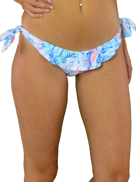 Bikini Alunecare Albastru deschis