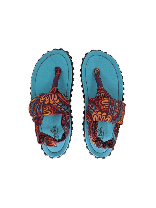 Gumbies Frauen Flip Flops in Mehrfarbig Farbe