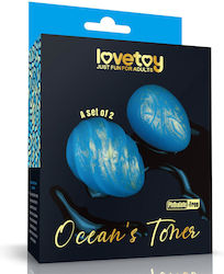 Lovetoy Oceans Toner Vaginale Bälle Blaue