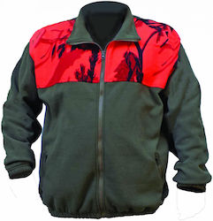 Jagdjacke Vlies Orange