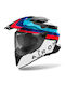 Airoh Commander 2 On-Off Helmet with Pinlock and Sun Visor ECE 22.06 Doom Black gloss