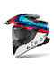 Airoh Commander 2 Doom Black gloss Мотоциклетна каска On-Off ECE 22.06 с Sunvisor