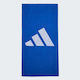 Adidas Blue Cotton Beach Towel