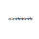 FFG Semi-chisel Ul Lanț Drujbă cu Pas 3/8"LP, Grosime Ghidaj .050"-1.3mm & Număr Ghidaje 61Lanțuri pentru drujbe