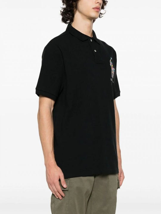 Ralph Lauren Custom Herren Kurzarmshirt Polo Black