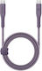 Energea USB 2.0 Cable USB-C male - USB-C 240W PD Μωβ 1.5m