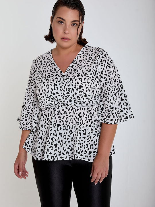 Women's Blouse with 3/4 Sleeve